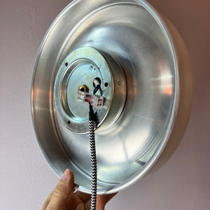 Wandlampe Diskus 25 cm weiß von Charlotte Perriand für Honsel