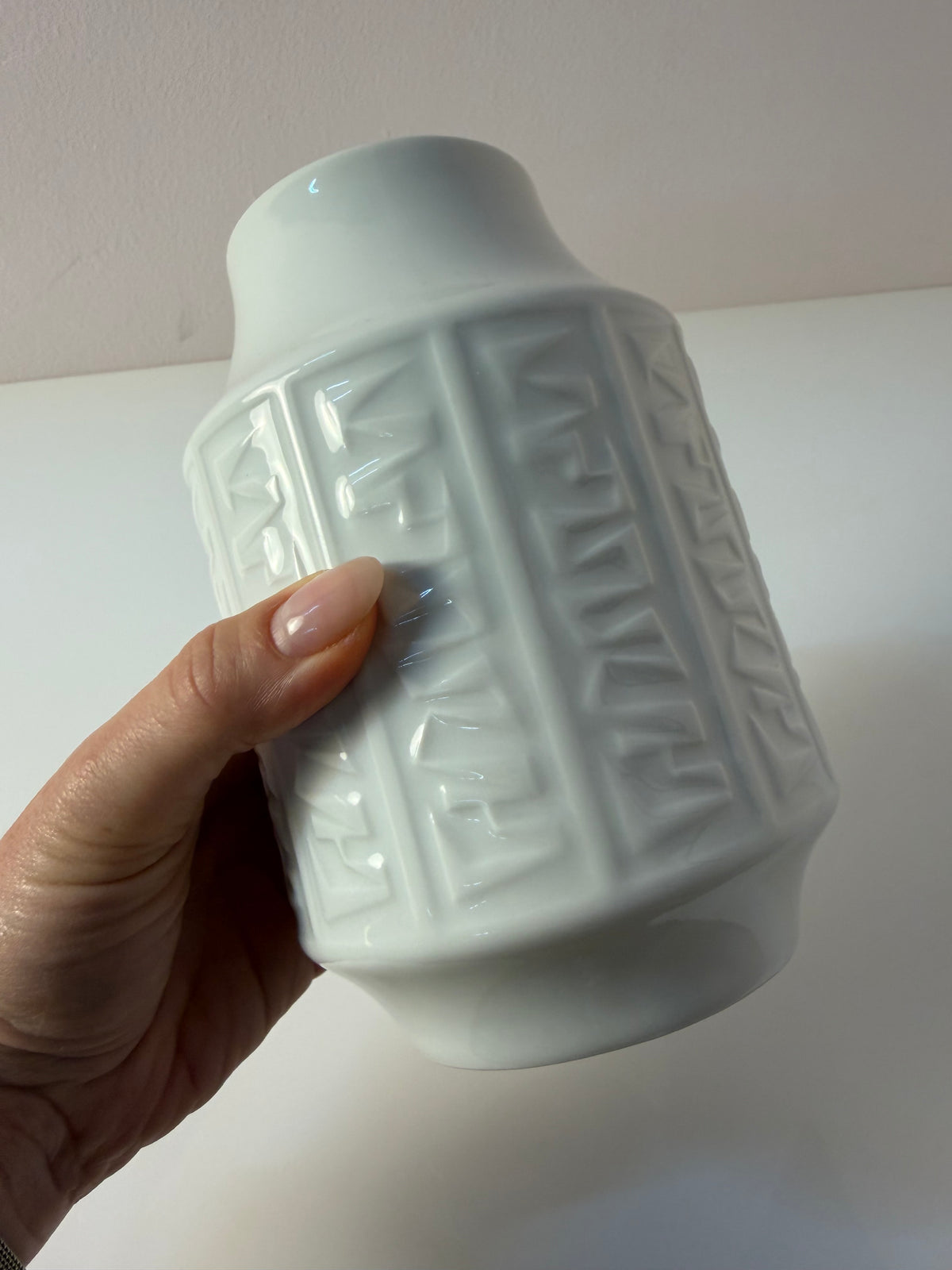 Vase weiß Porzellan von Winterling Bavaria