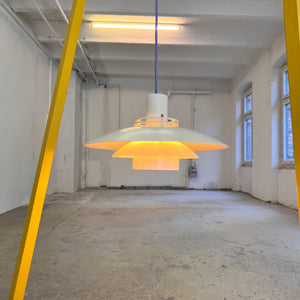Lamellenlampe Modell Leto cremeweiß von Top Lamper