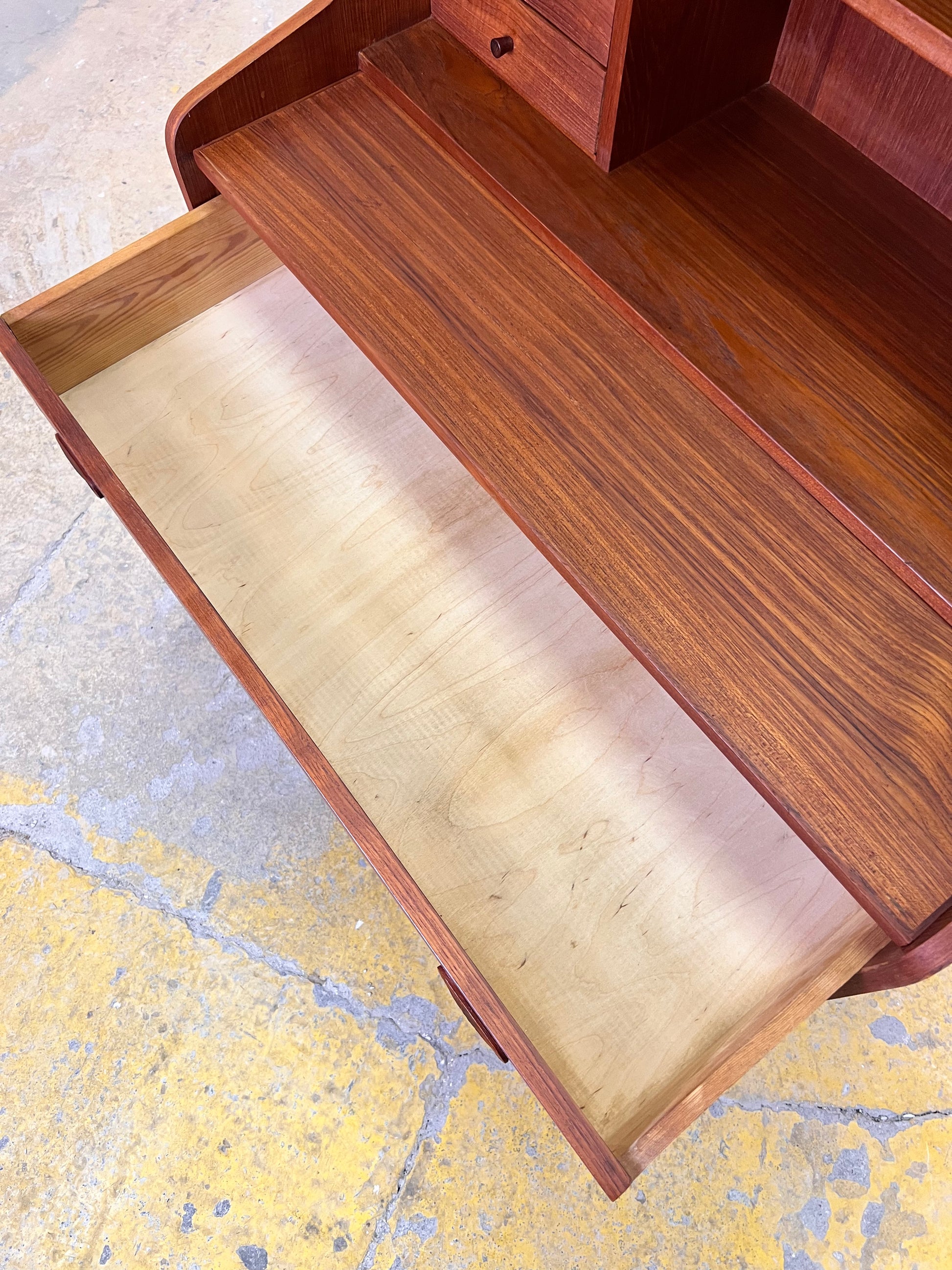 Sekretär Teak aus Dänemark