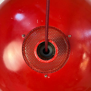 Lamellenlampe rot aus Dänemark