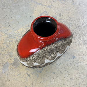 Bodenvase 102/50 rot braun von Dümler & Breiden