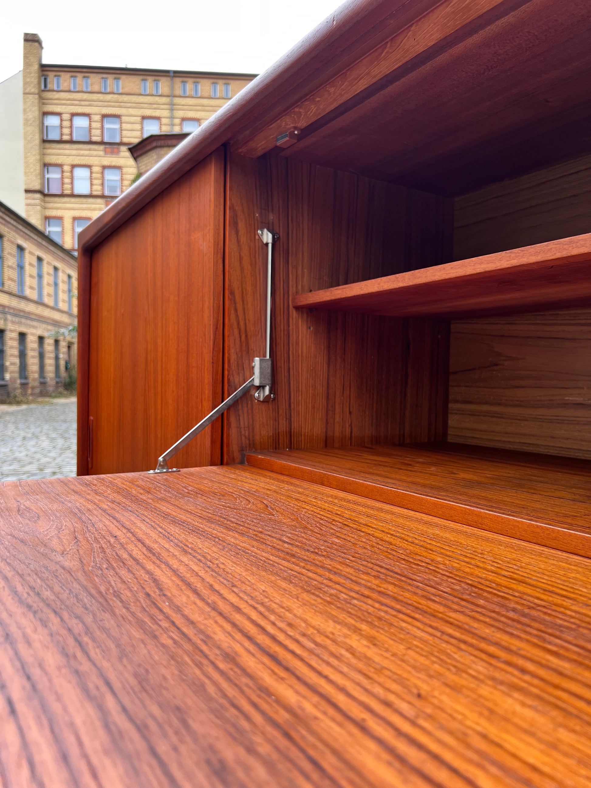 XXL Highboard Teak von H.P. Hansen aus Dänemark