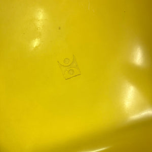 Esszimmerstuhl Modell BA 1171 gelb von Helmut Bätzner für Bofinger