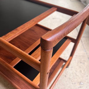 Barwagen Teak von Nissen Dänemark