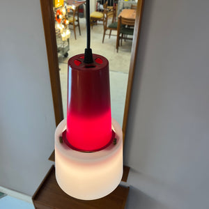Küchenlampe rot weiß Kunststoff von Philips Holland