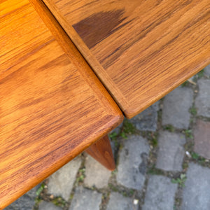 Ausziehbarer Esstisch Teak von Grete Jalk für Glostrup