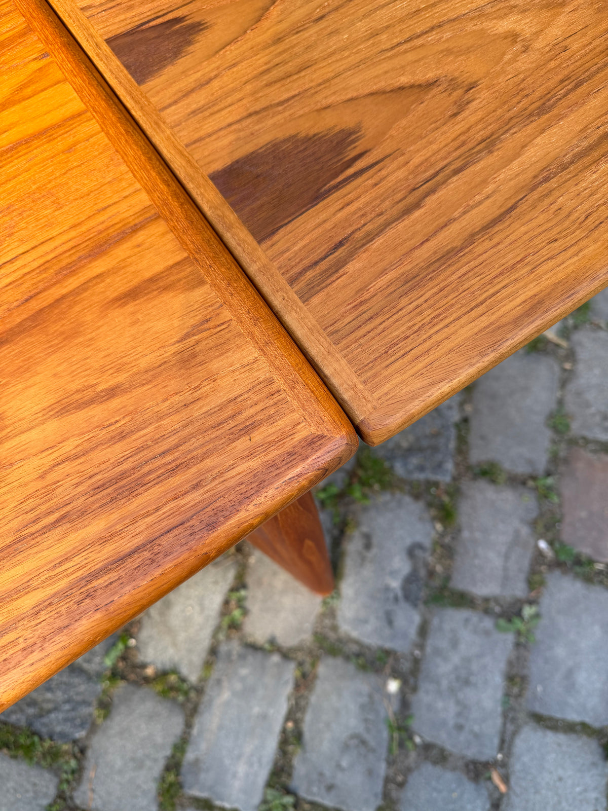 Ausziehbarer Esstisch Teak von Grete Jalk für Glostrup