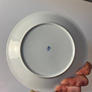 Set: 3x Kuchenteller Form F Pop Art blau weiß von Fürstenberg