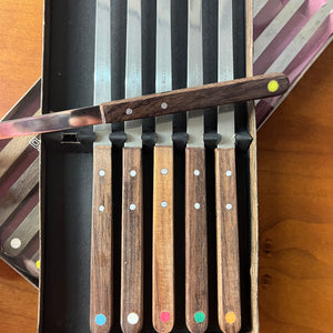 Fonduegabeln Edelstahl & Teak von Stelton