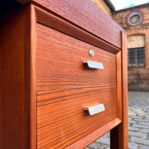 Doppel-Schreibtisch Teak von Erik Brouer für Brouer Møbelfabrik