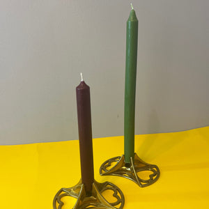 Kerzenständer Messing mit Herzen