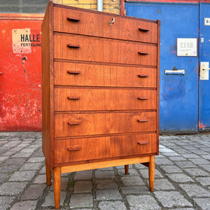 Kommode Teak von A. Ahlström Osakeyhtiö für Warkaus