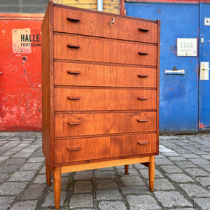 Kommode Teak von A. Ahlström Osakeyhtiö für Warkaus