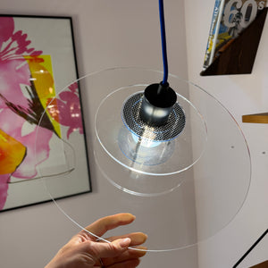 Lamellenlampe Modell Space Acrylglas von Design Light