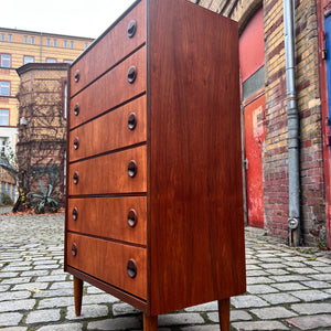 Kommode Teak mit runden Griffen