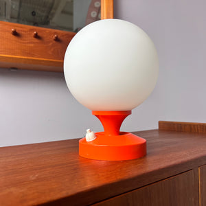 Tischlampe Opalkugel