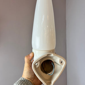Wandlampe Modell 6035 weiß von Sigvard Bernadotte für Ifö