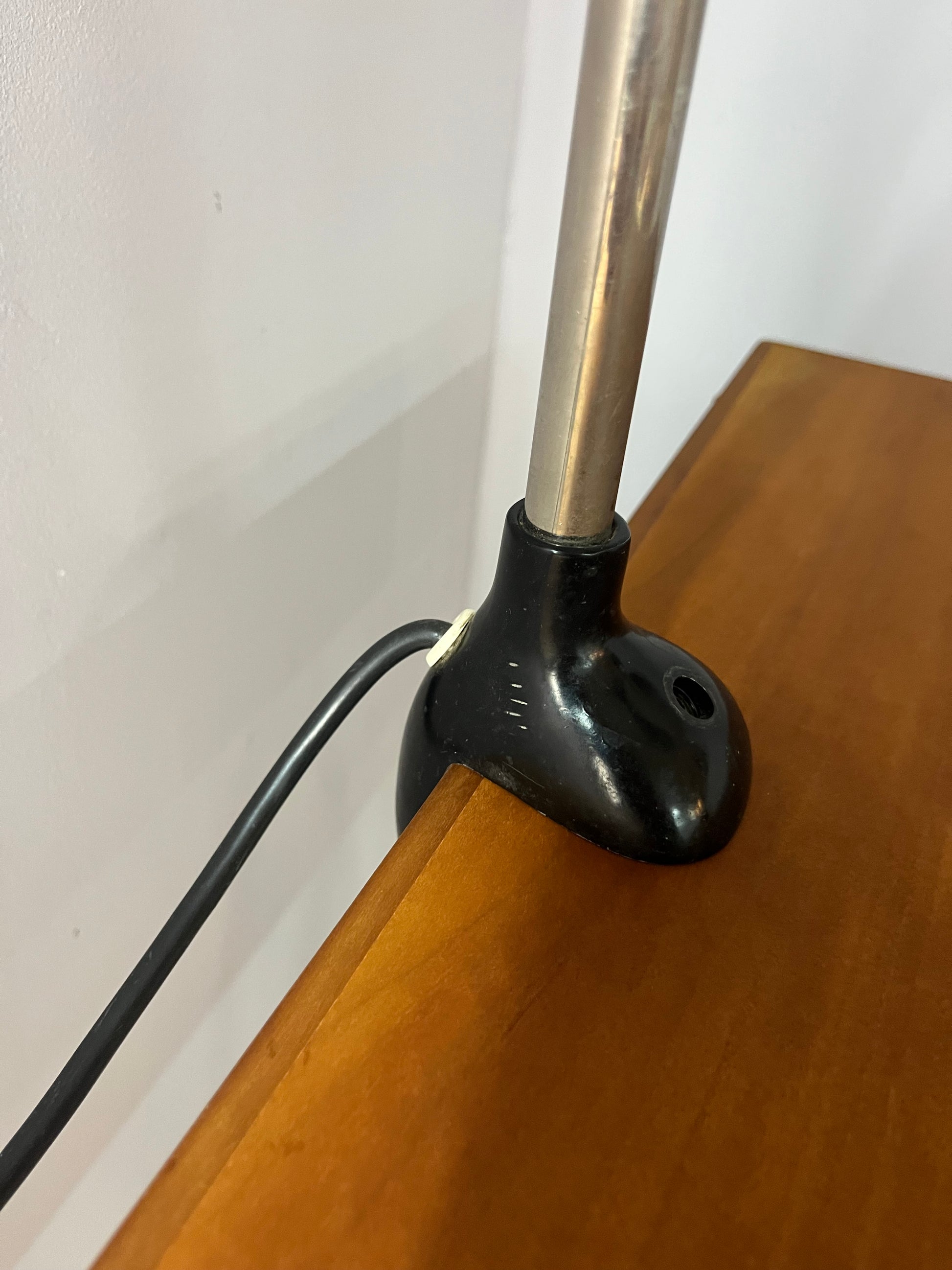 Klemmlampe schwarz von Christian Dell für Kaiser Idell