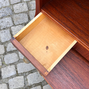 Bücherregal mit Sekretär und Kommode Teak Dänemark