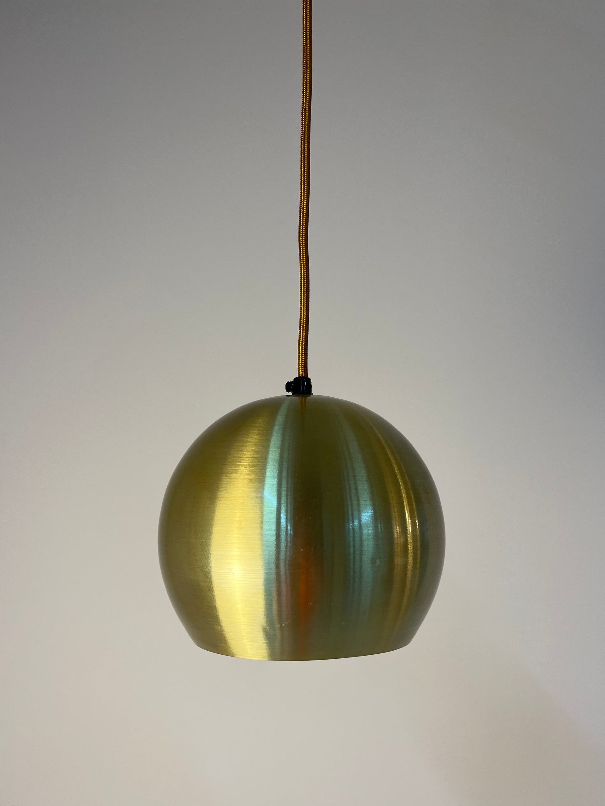 Kugellampe gold aus Dänemark