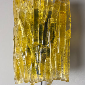 Wandlampe gelb von Claus Bolby für Cebo