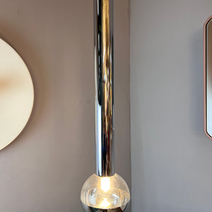 Hängelampe Big Globe Chrom 59 cm von Motoko Ishii für STAFF