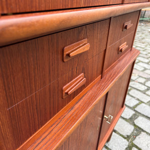 Eckschrank Teak von Aulum Møbelfabrik