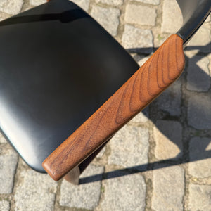 Armlehnstuhl Modell 213 Teak Leder von Thomas Harlev Model für Farstrup