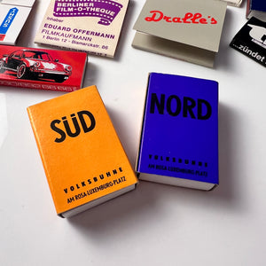 Set: Vintage Streichhölzer Berlin