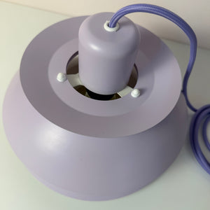 Lamellenlampe Typ 776 flieder von Horn