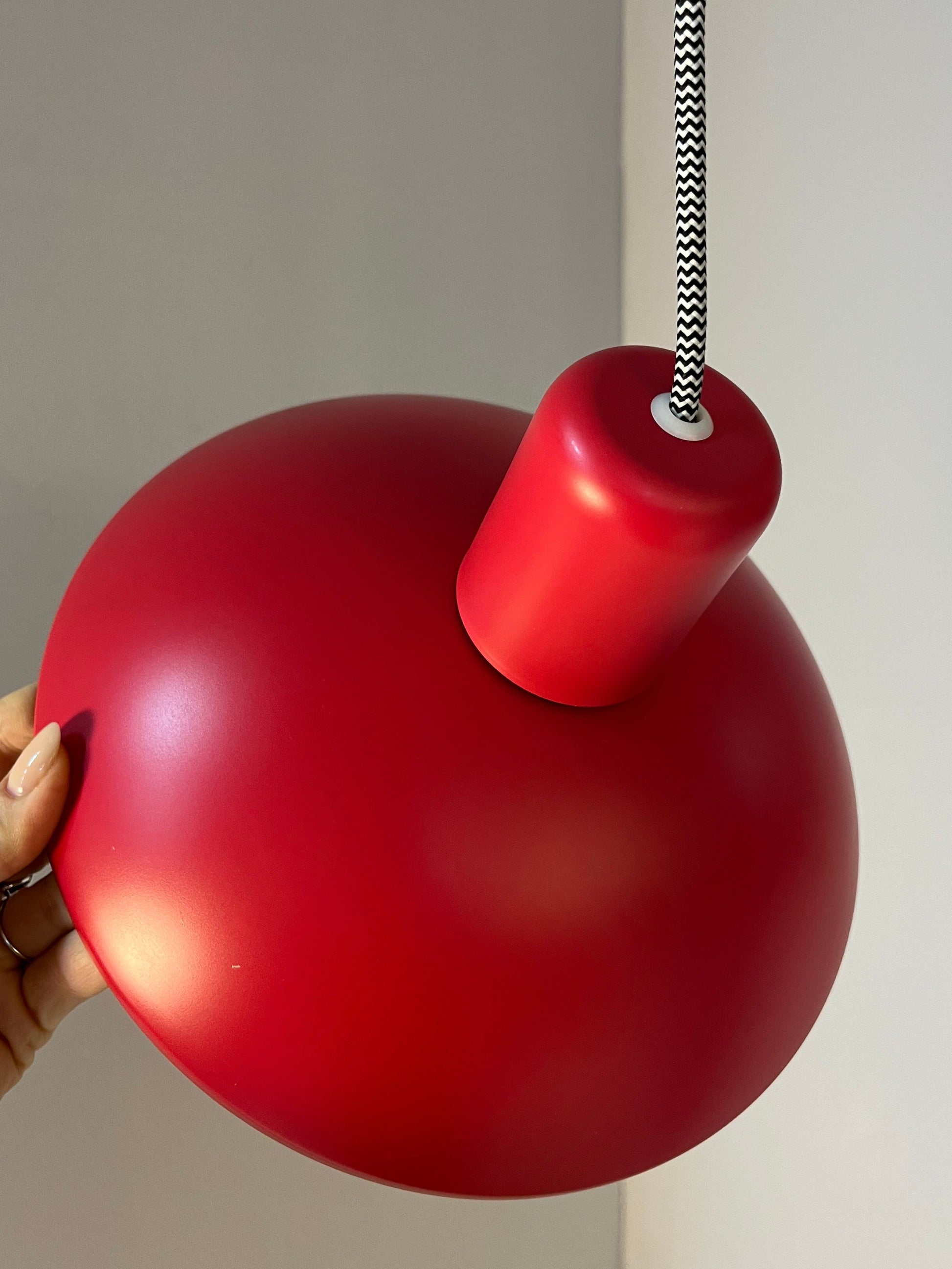 Hängelampe Typ 728 rot von Horn