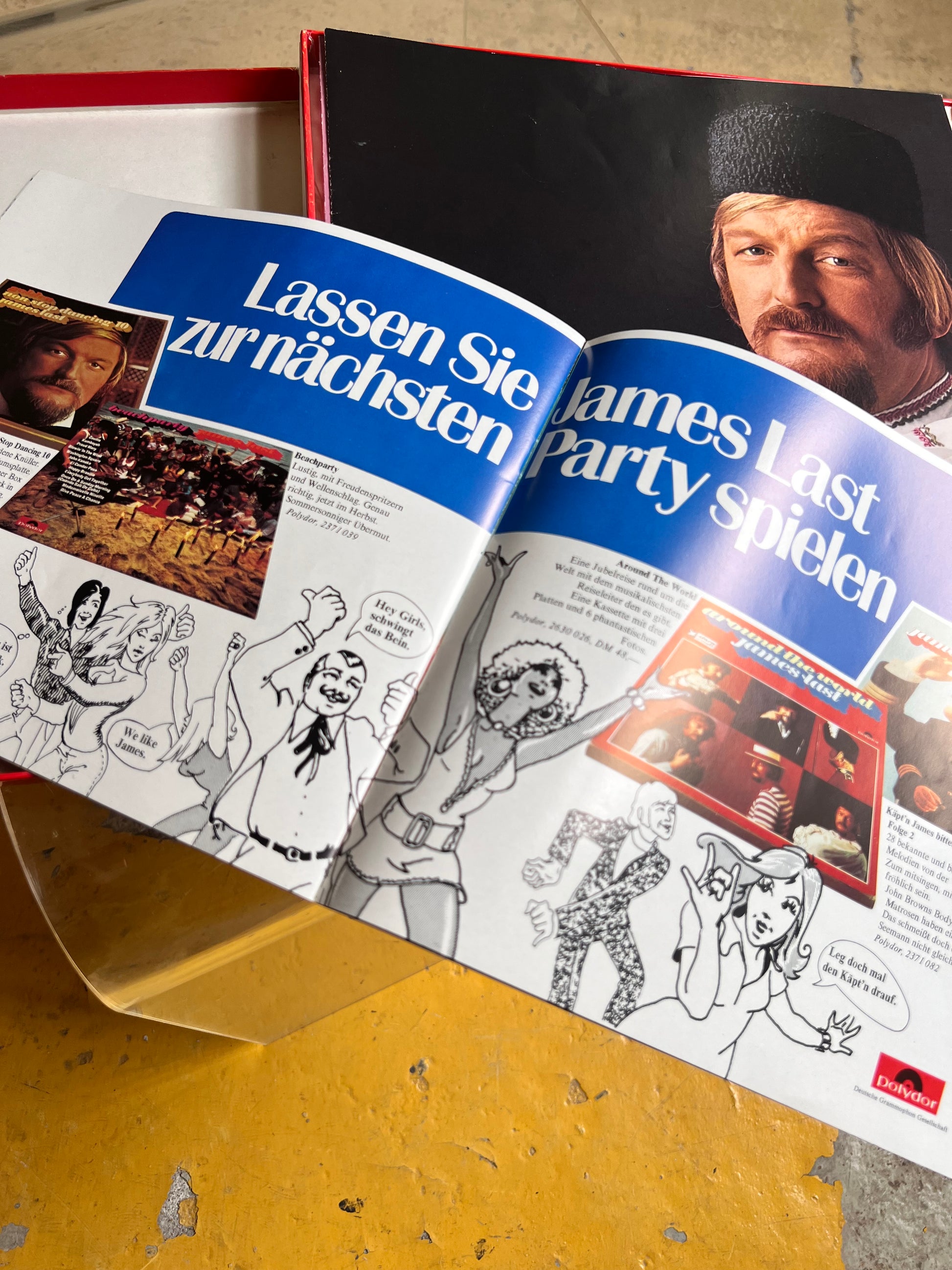 Schallplatte: James Last „Around the World“ / 3 LP Box