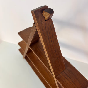 Dreieck Wandregal Teak aus Dänemark