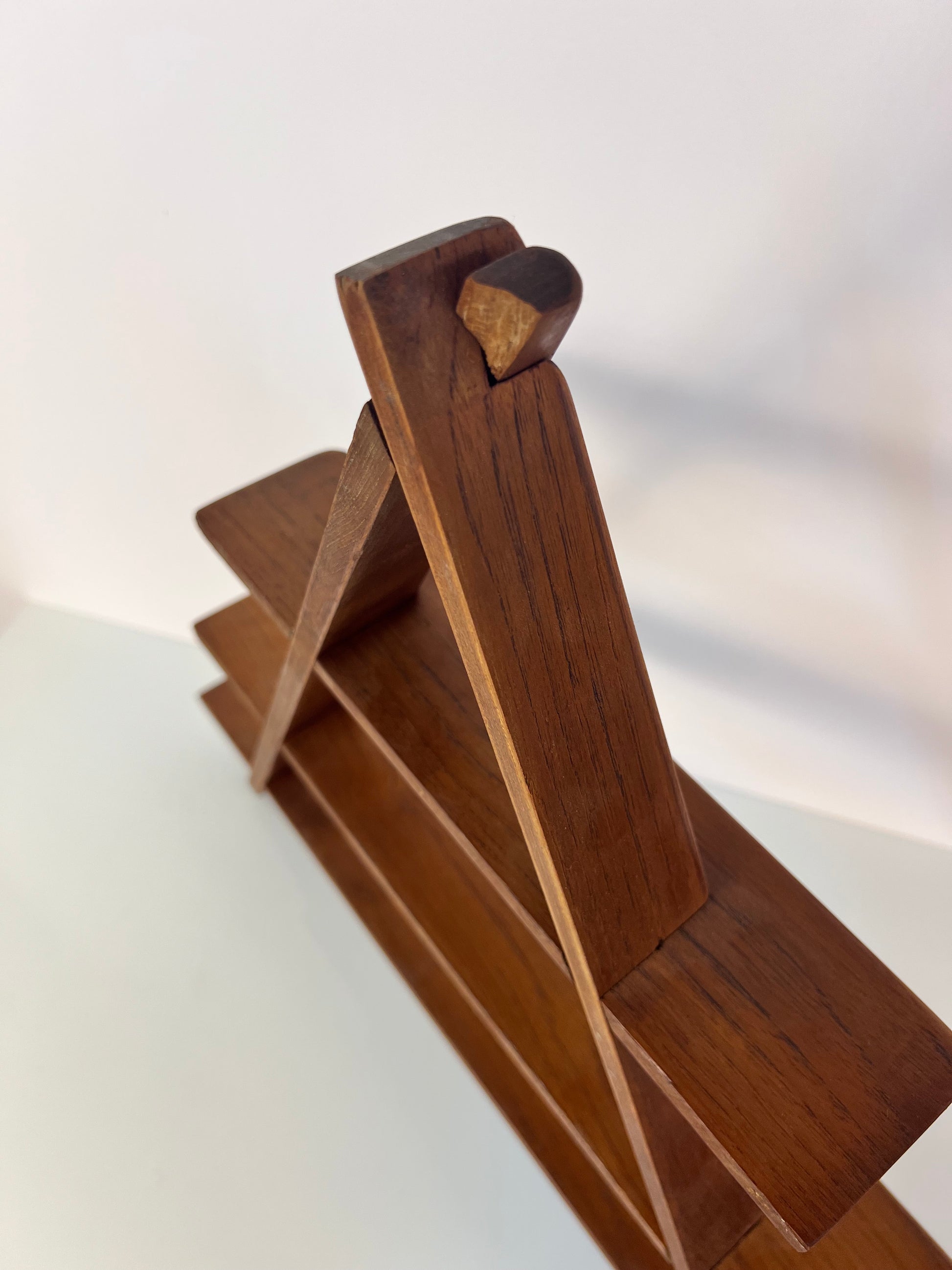 Dreieck Wandregal Teak aus Dänemark