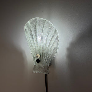 Wandlampe Muschel Glas von Sölken