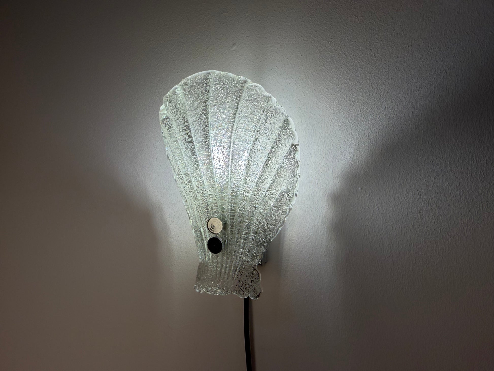 Wandlampe Muschel Glas von Sölken
