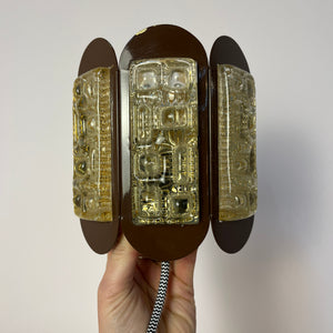 Wandlampe braun Glas von Vitrika