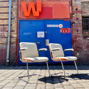 Bürostuhl creme von Martin Stoll für Giroflex