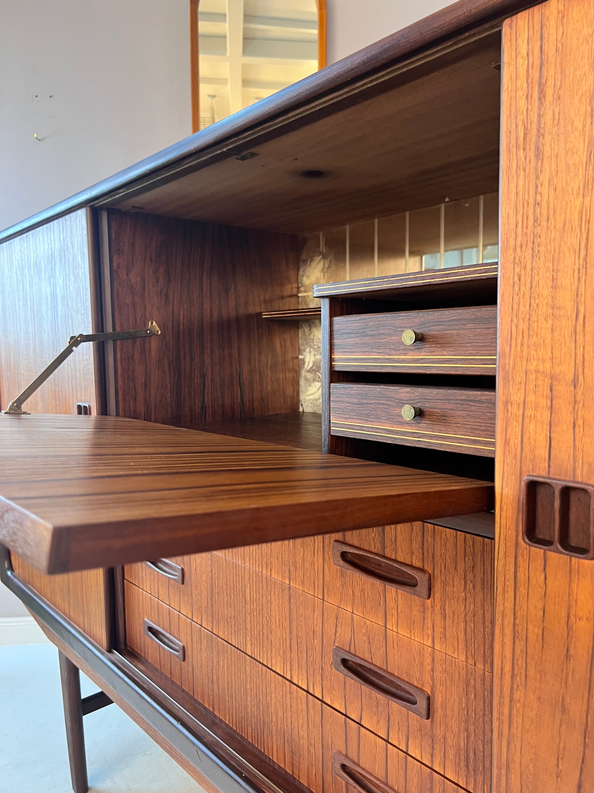 Highboard Teak aus Dänemark