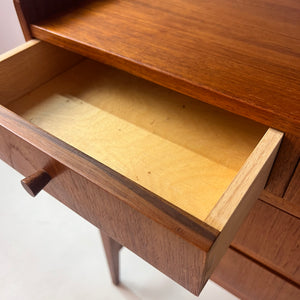 Set: Kommode mit Spiegel Teak