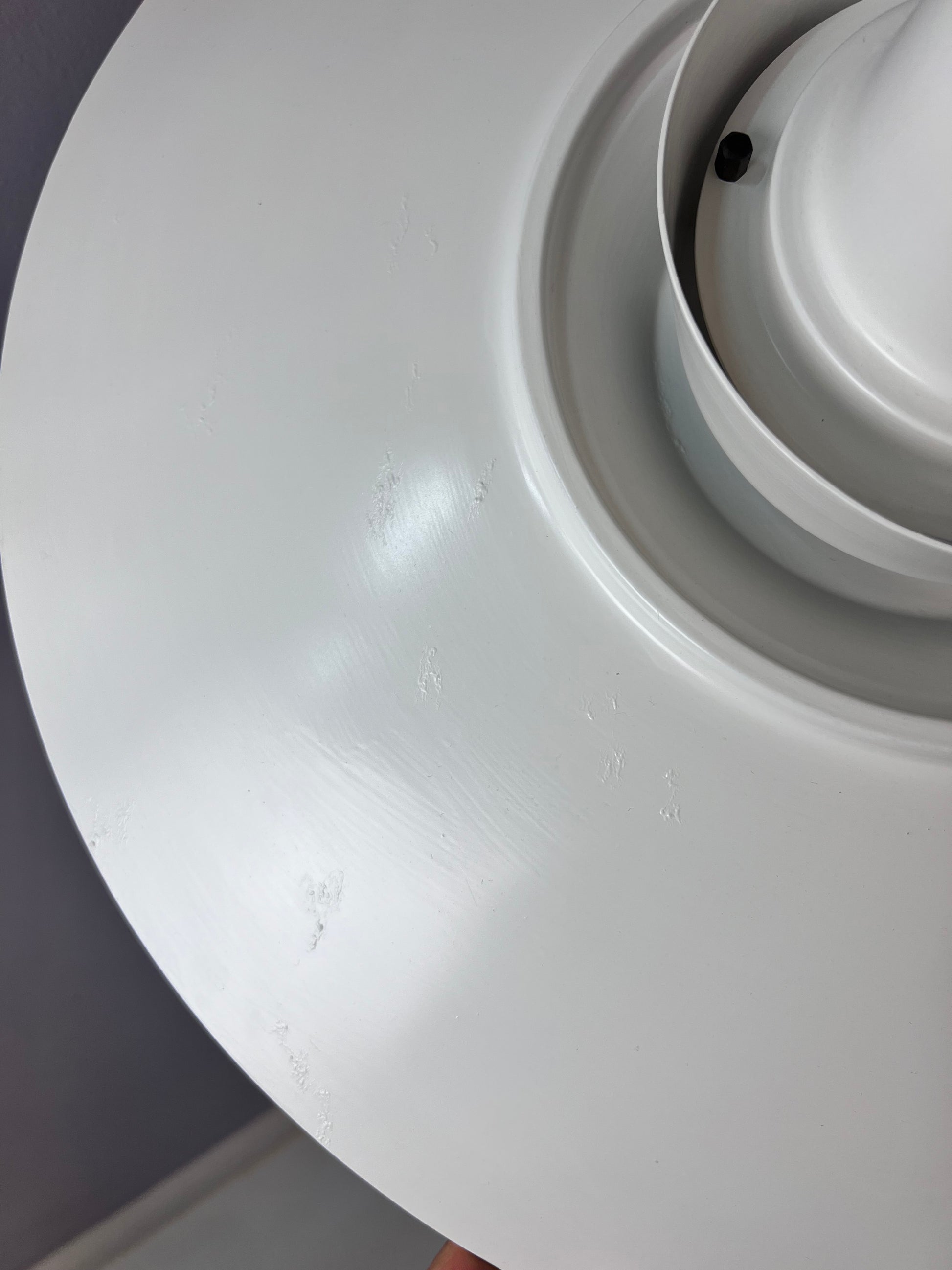 Lamellenlampe weiß aus Dänemark