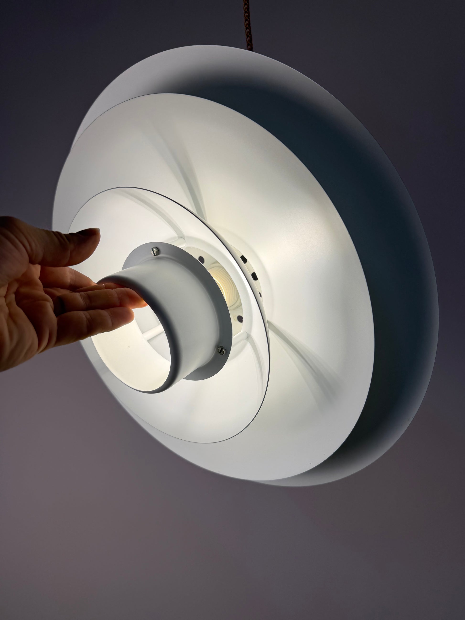 Lamellenlampe weiß von Top Lamper