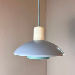 Lamellenlampe Typ 728 neu lackiert von Horn