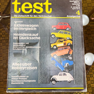Stiftung Warentest Zeitschrift April 1973