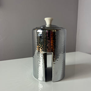 Kaffeekanne mit Warmhalter von J. Kronester Bavaria