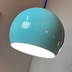 Kugellampe hellblau aus Dänemark