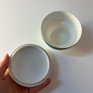 Set: Zucker & Milch Modulation Secunda grün von Tapio Wirkkala für Rosenthal