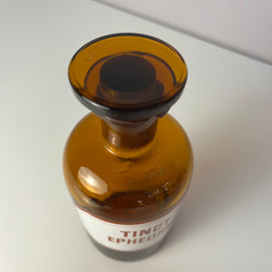 Apothekerglas Tinct. Ephedrae braun