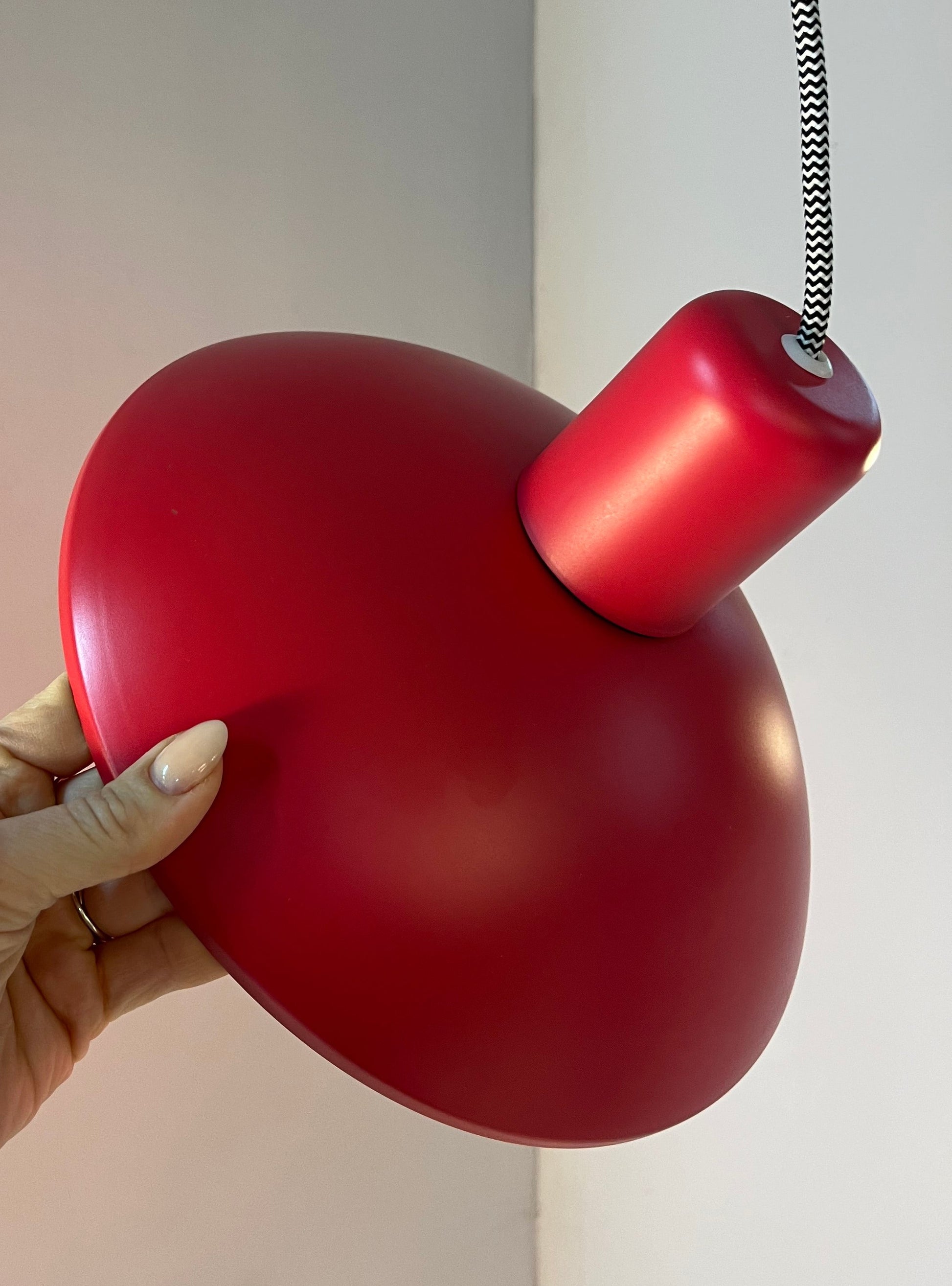 Hängelampe Typ 728 rot von Horn